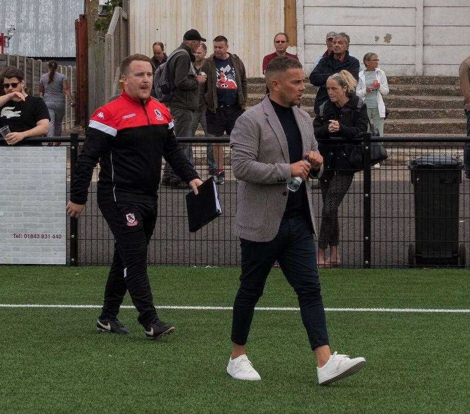 Ramsgate manager Matt Longhurst Picture: Ramsgate FC