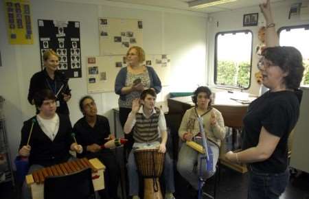 Opera rehearsals at Westgate College