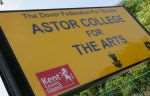 Protestors outside Deal's Astor Theatre