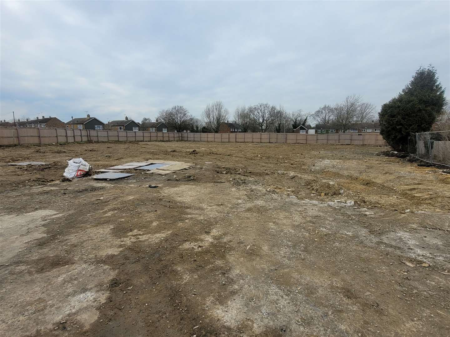 The former Oakleigh House site has been cleared