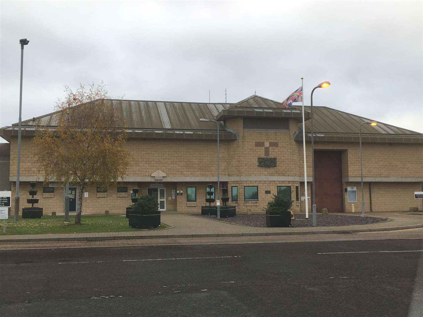 Elmley Prison at Eastchurch on the Isle of Sheppey