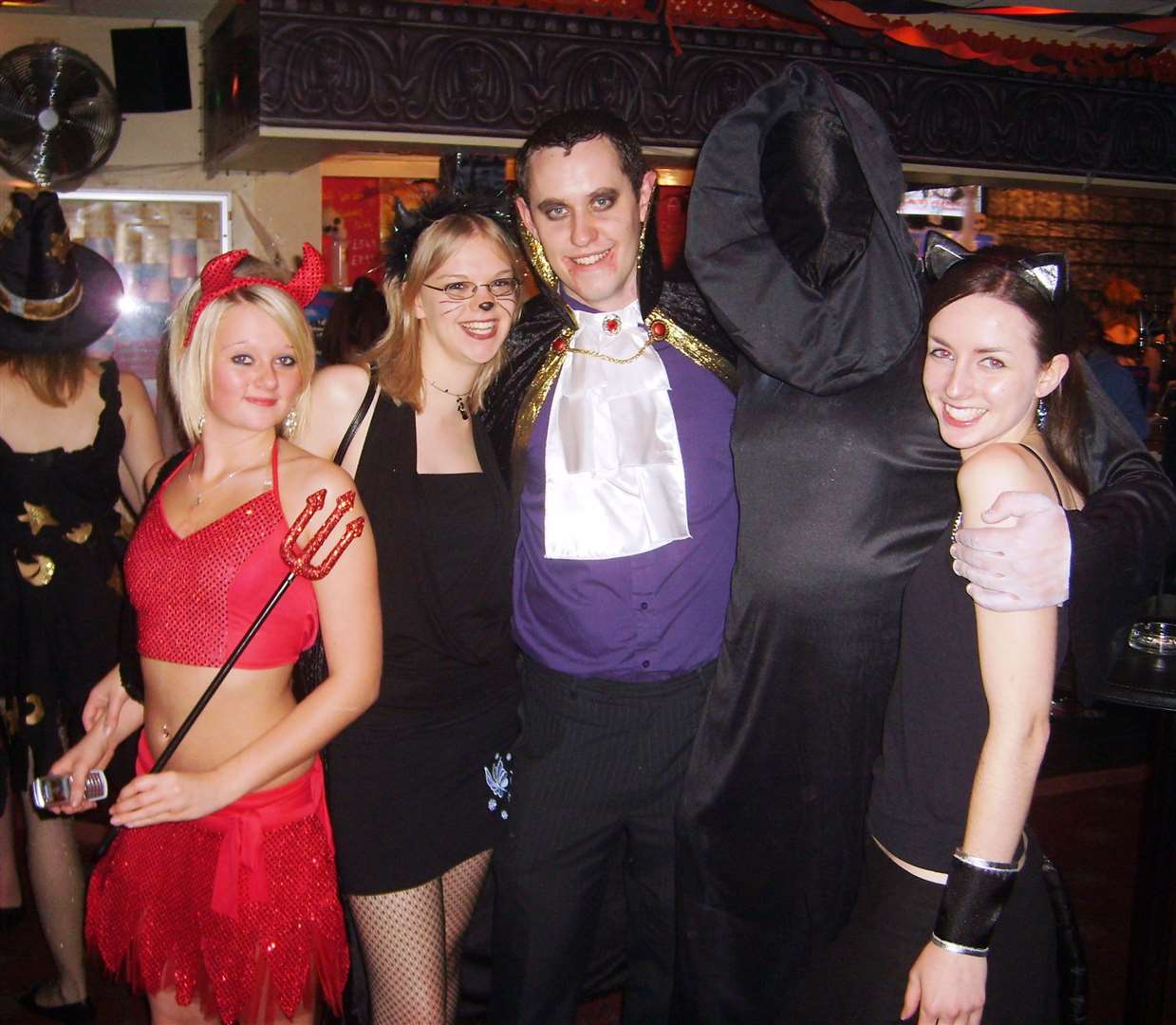 Halloween dress-up at The Funky Monkey in Dover in October 2006, a few months after it opened. Picture: Nathan Sutton