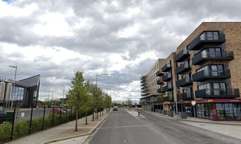 Grady had been pulled over in Victoria Road, Ashford. Picture: Google