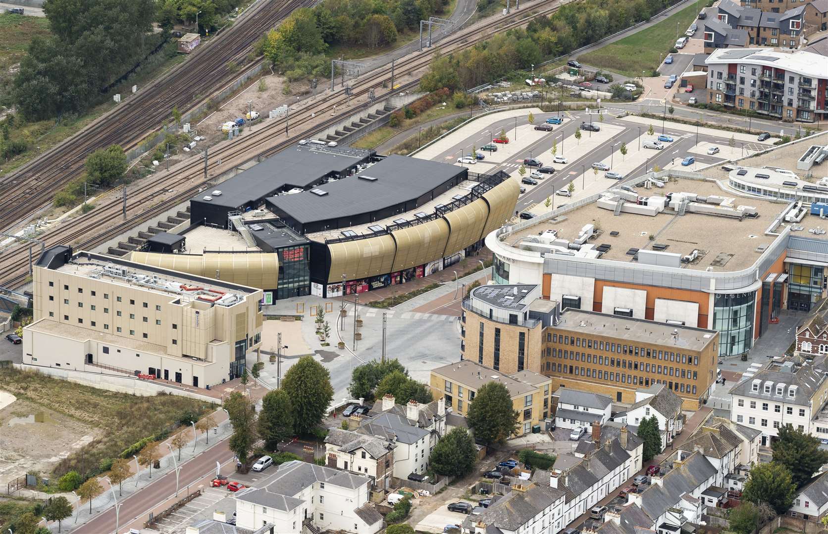 The first phase of the Elwick Place complex opened in December 2018. Picture: Ady Kerry/Ashford Borough Council