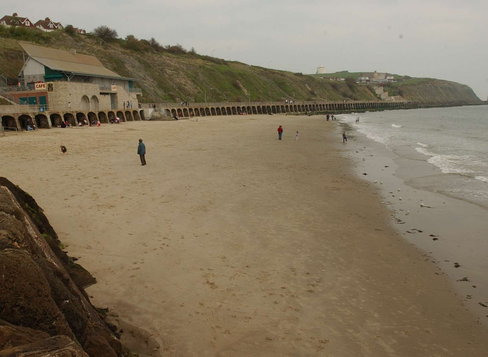 Sunny Sands beach, Folkestone.