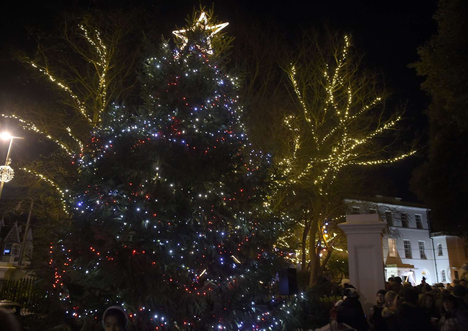 Christmas lights in Broadstairs High Street in 2019. Picture: Tony Flashman