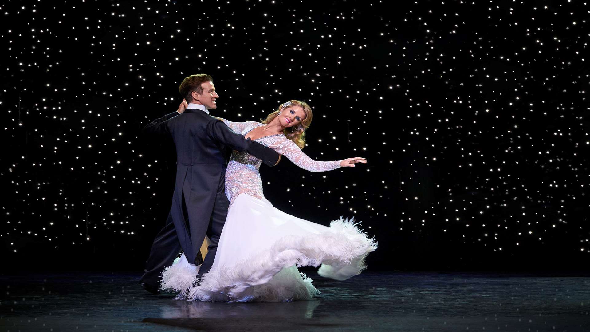 Anton du Beke and his professional partner Erin Boag