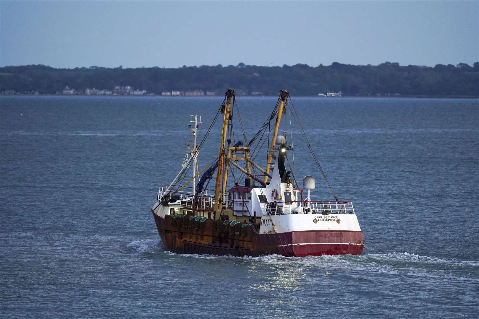 The UK and France are at loggerheads over fishing access rights (Steve Parsons/PA)