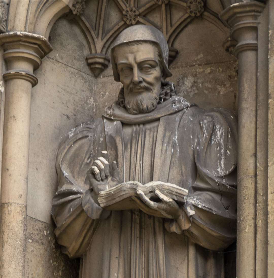 Richard Hooker at Canterbury Cathedral. Picture: René & Peter van der Krogt