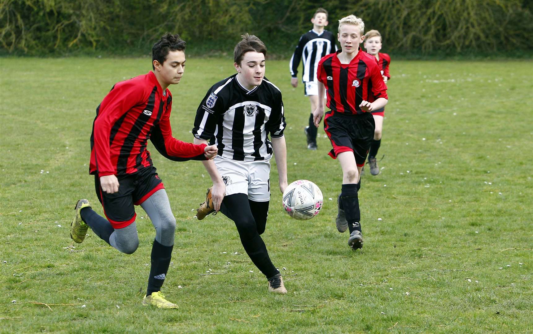 Grassroots football has come to an end for the season because of the coronavirus crisis Picture: Sean Aidan