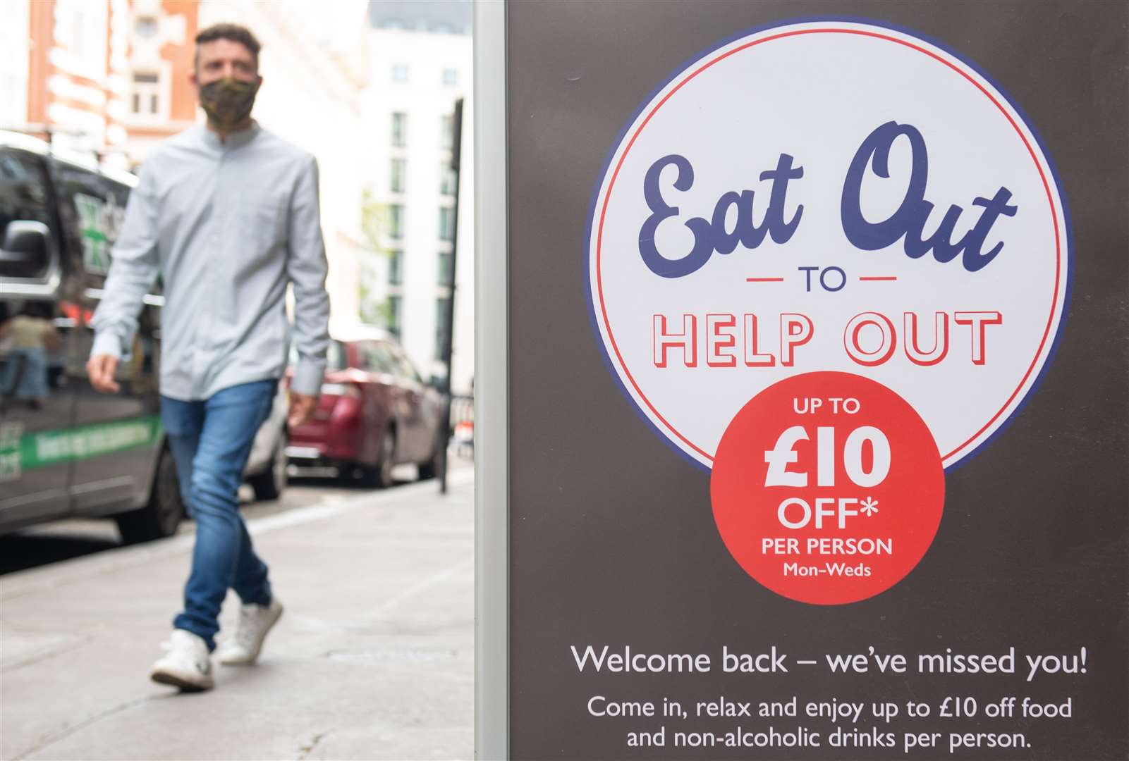 Eat Out to Help Out offered half-price meals during the month of August (Dominic Lipinski/PA)