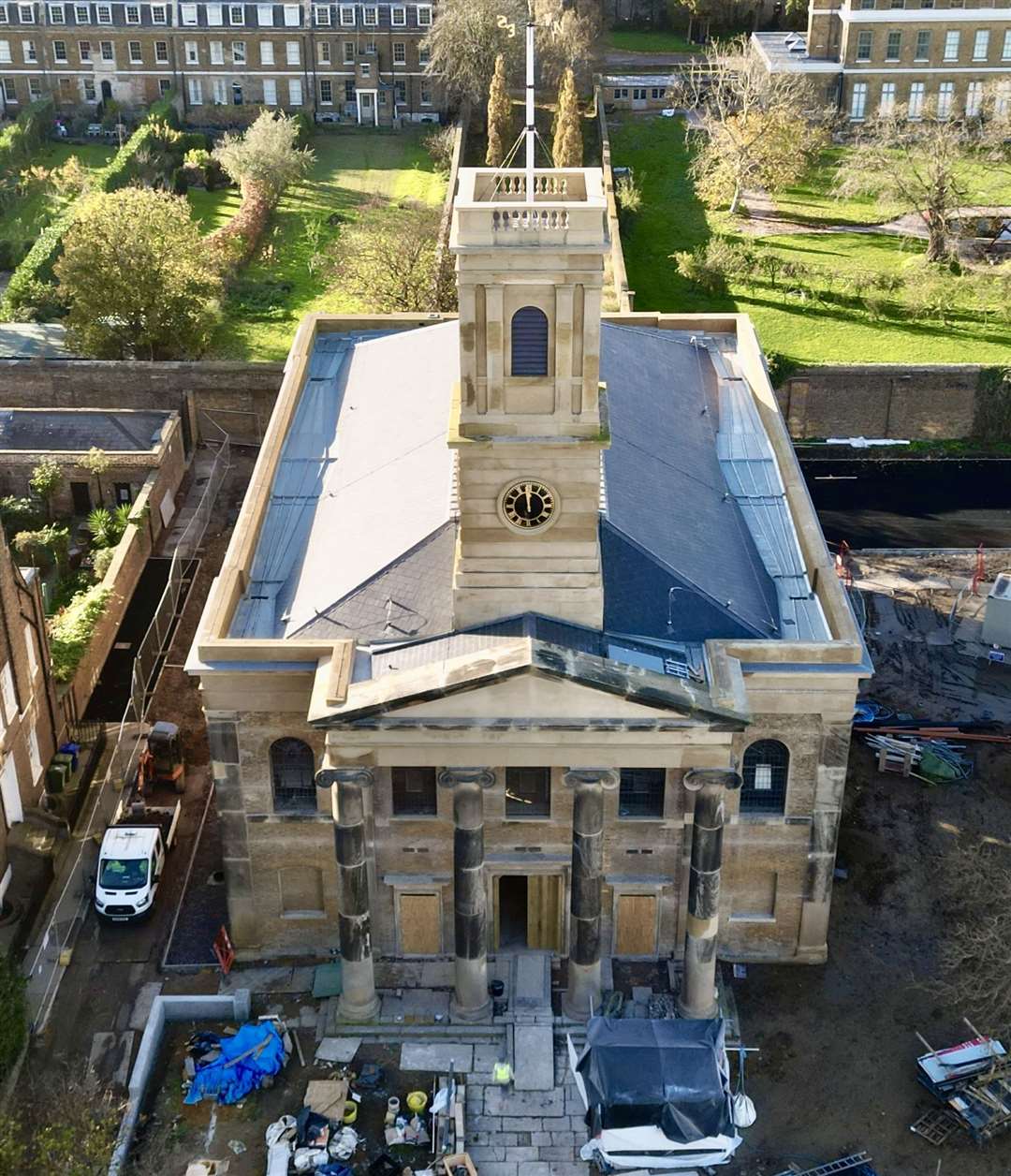 Sheerness Dockyard Church in March 2023. Picture: Philip Drew