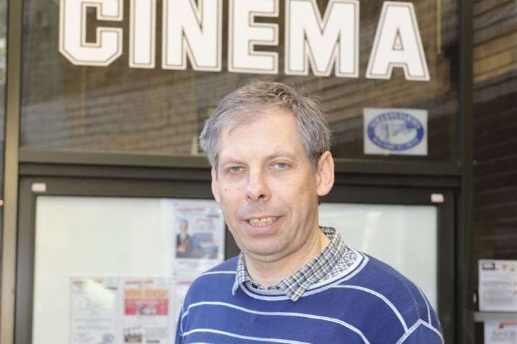 Robert Johnson, owner of the Kavanagh Cinema in Herne Bay