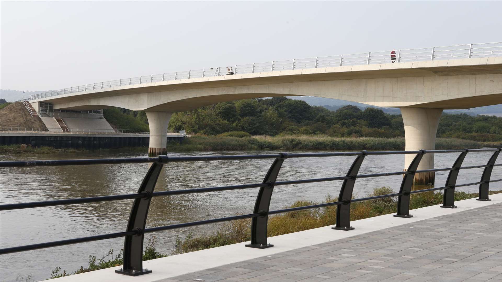 Peters Bridge links the village to the road network