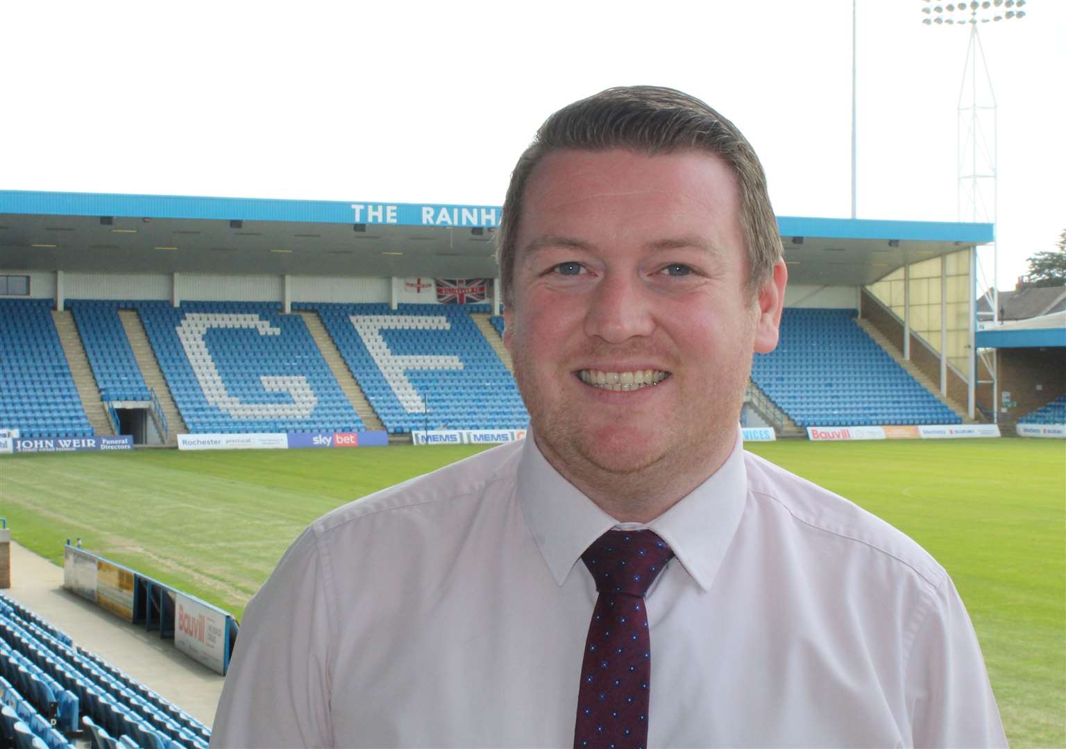 Gillingham's managing director Joe Comper liked the look of Mark Bonner’s CV