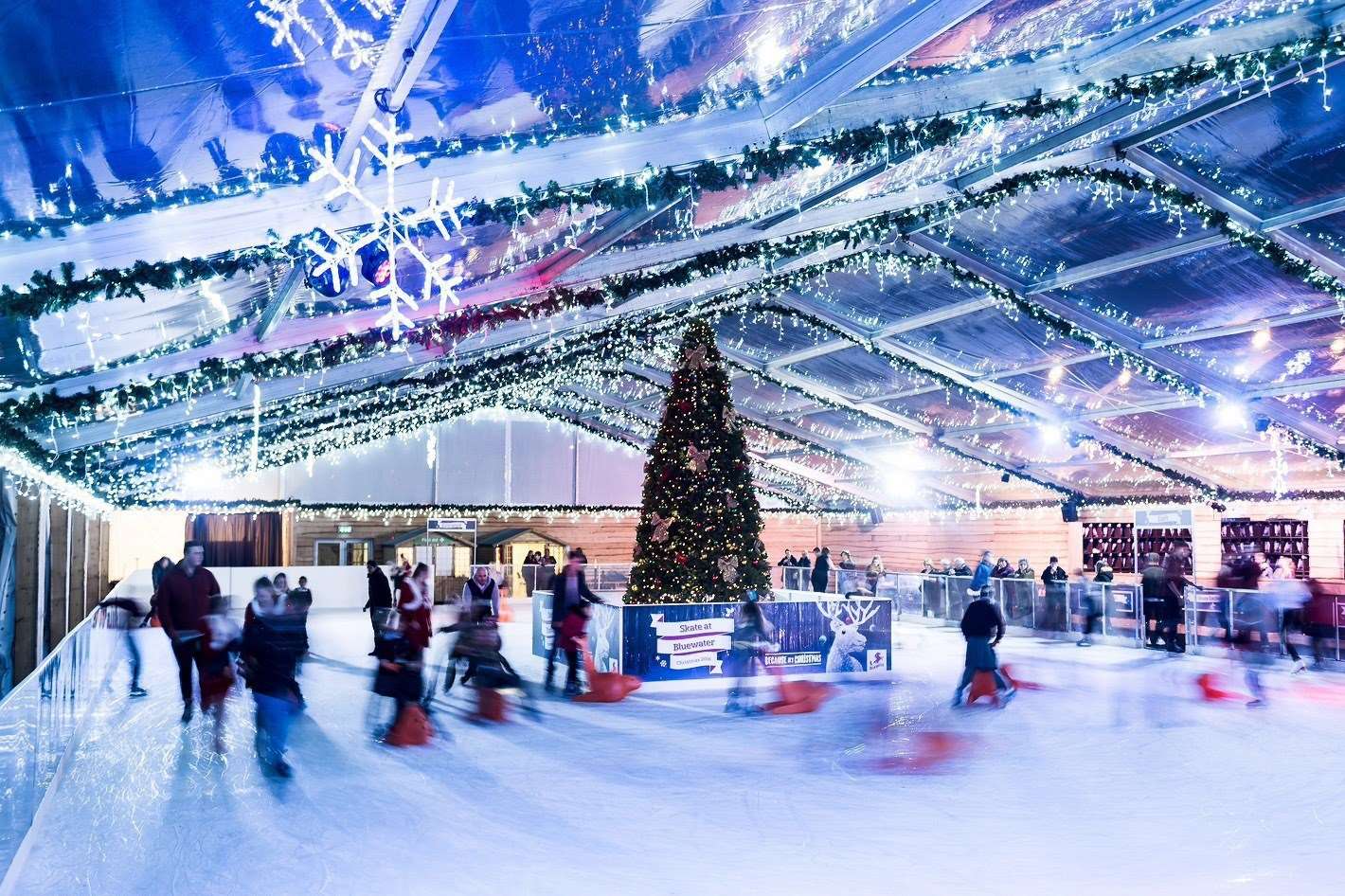 Kent Where to go ice skating and ice tubing this Christmas from