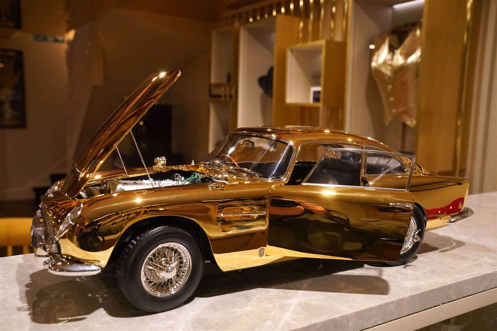 There will be only seven limited edition 24-carat gold models on sale from October 5 (Jonathan Brady/PA)