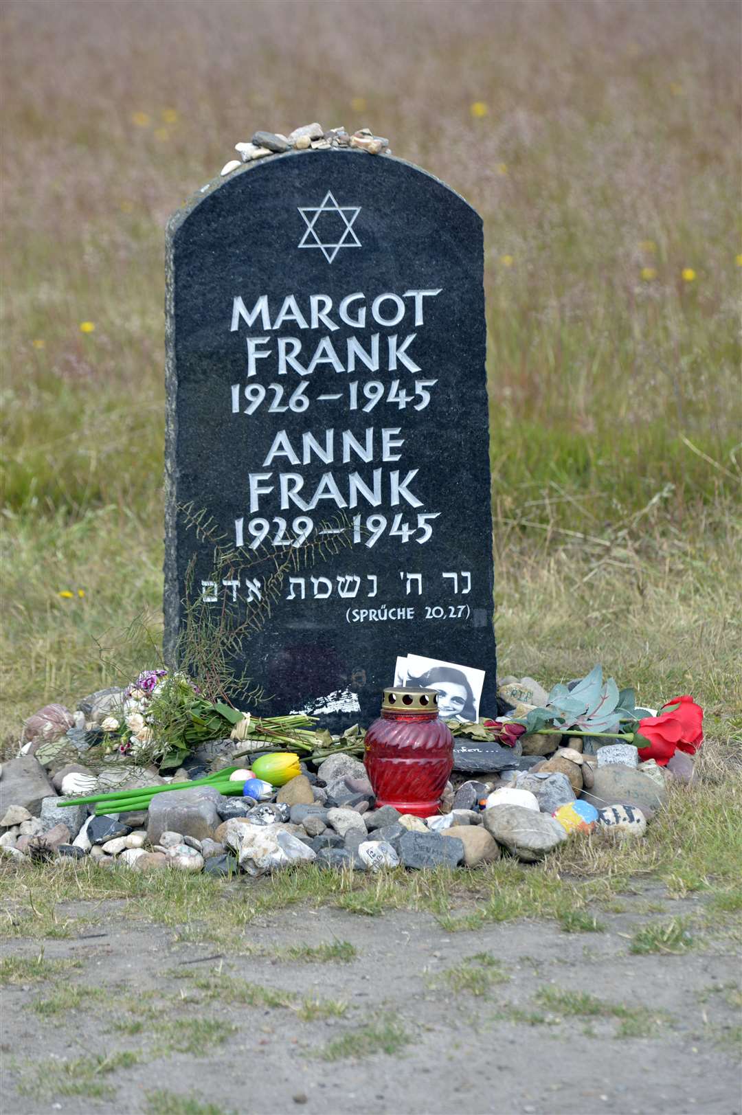 Anne Frank and her sister Margot were among the thousands who died at Bergen-Belsen (Arthur Edwards/The Sun)