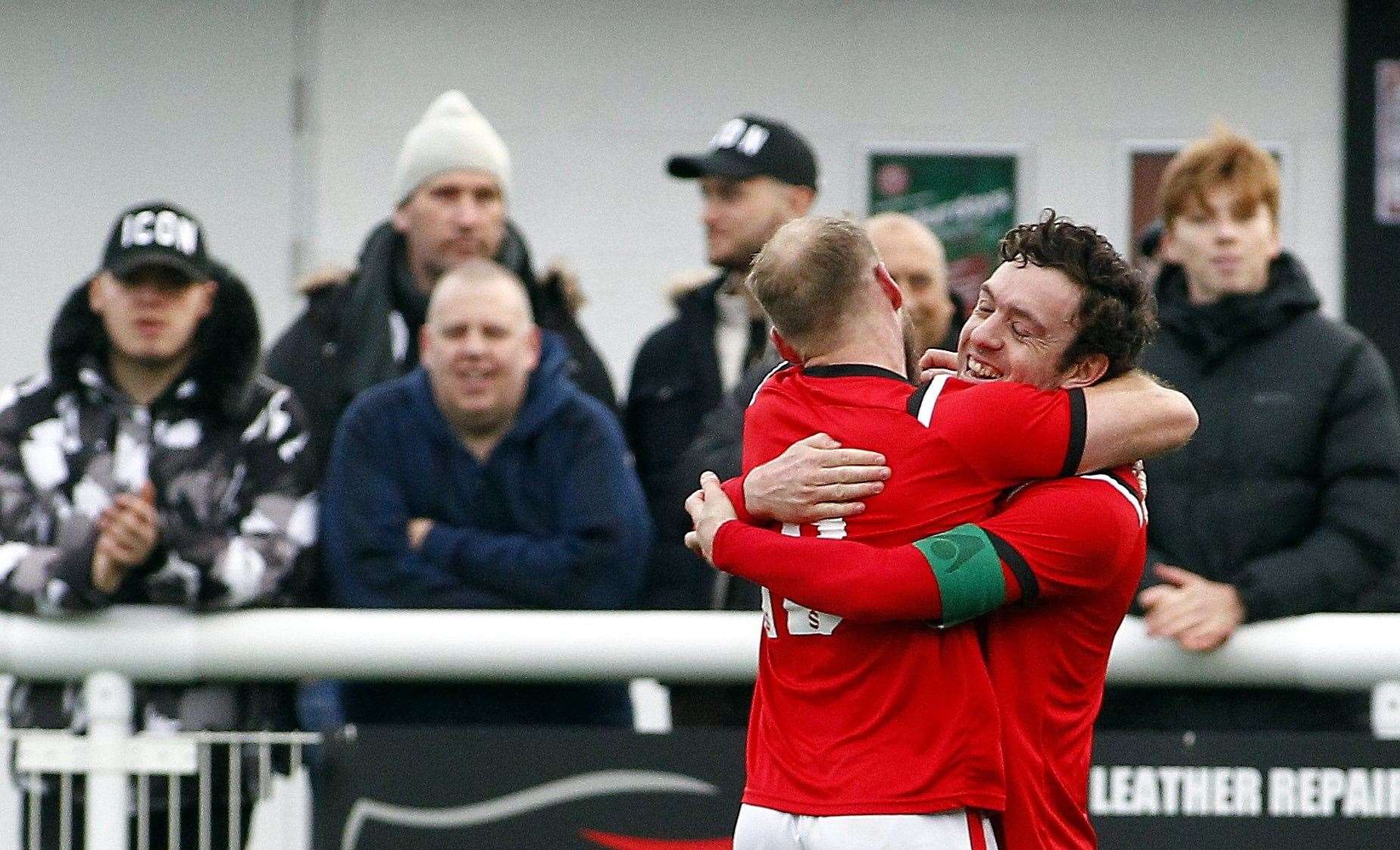 Supporters are permitted to watch the likes of Chatham Town again when action resumes Picture: Sean Aidan