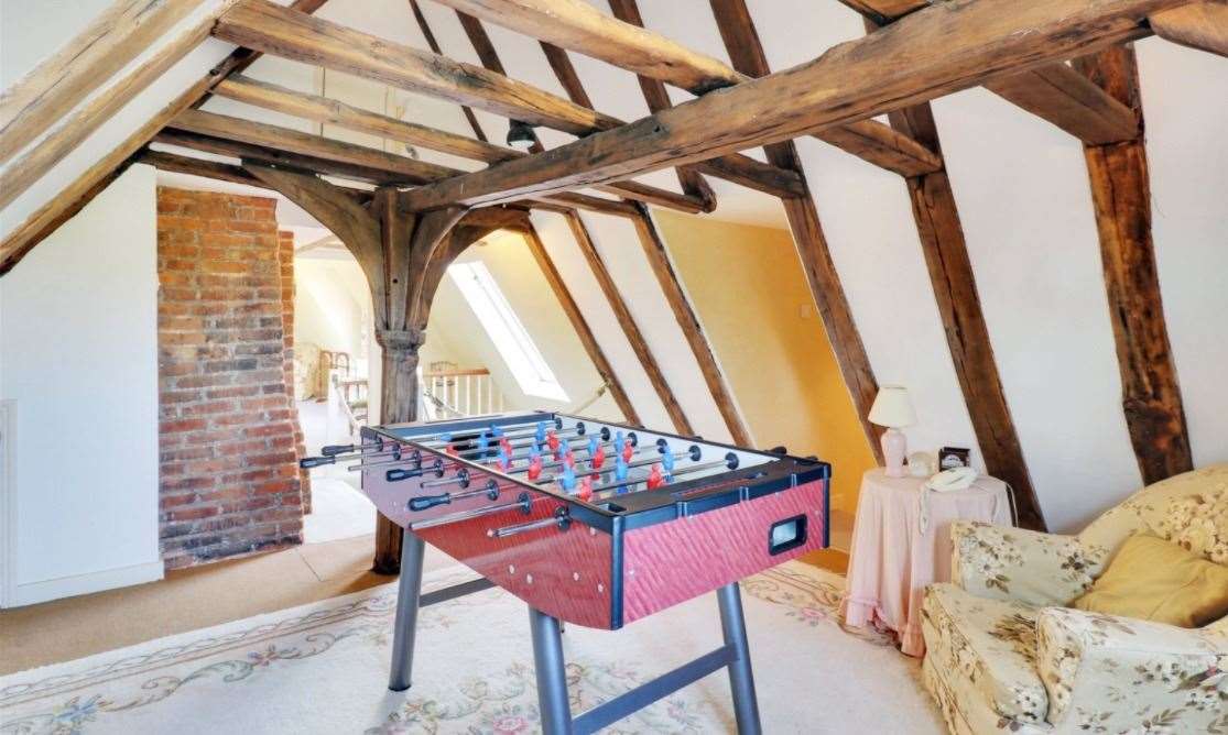 The current occupants also have table football
