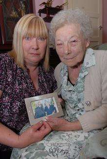 Nora Marsh and daughter Janet Williams