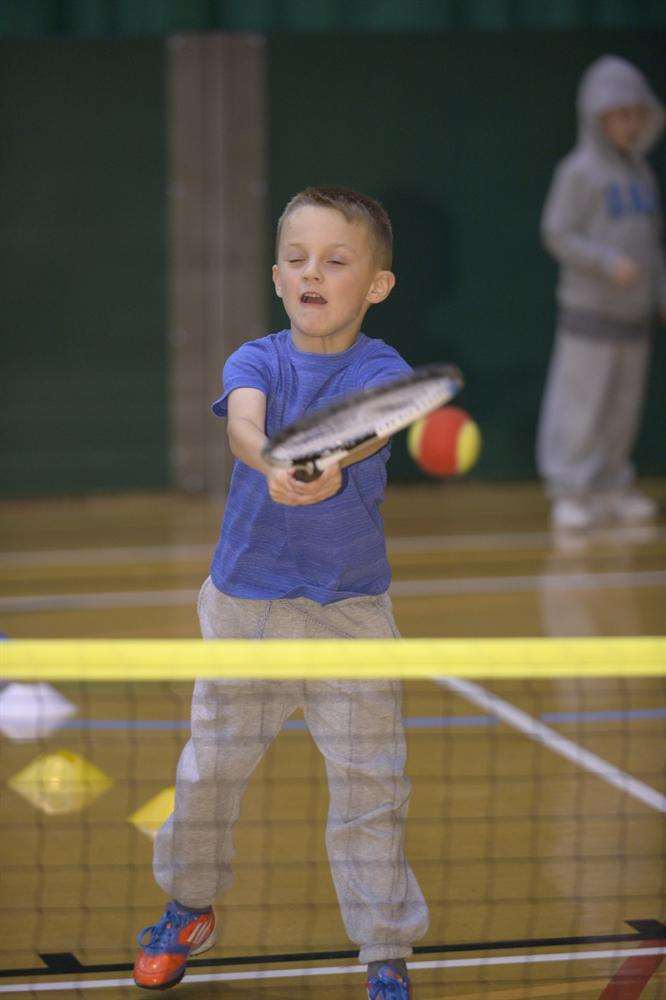 The leisure centre, which runs a tennis academy, will remain open throughout the work