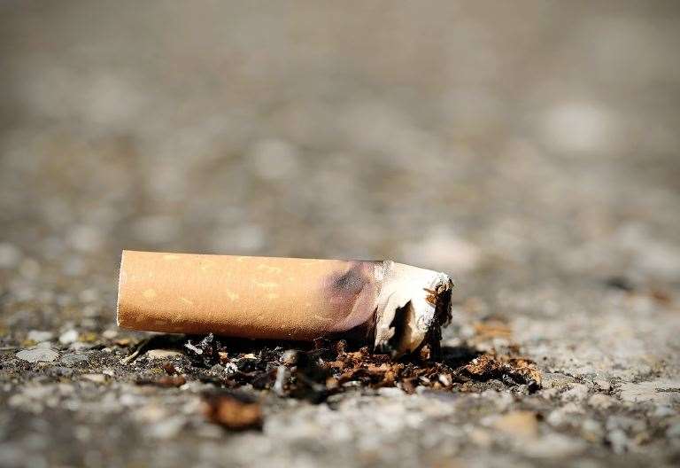 Medway smokers ordered to pay £9k for dropping cigarette butts