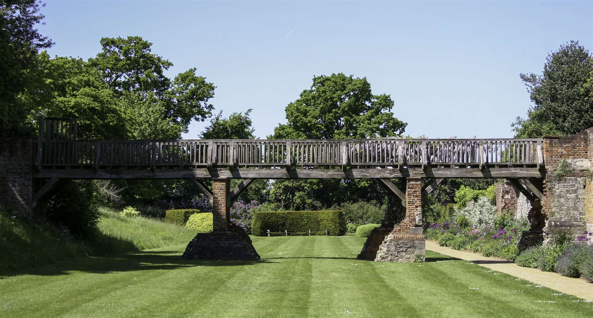 There is also plenty to discover in the gardens at Eltham Palace