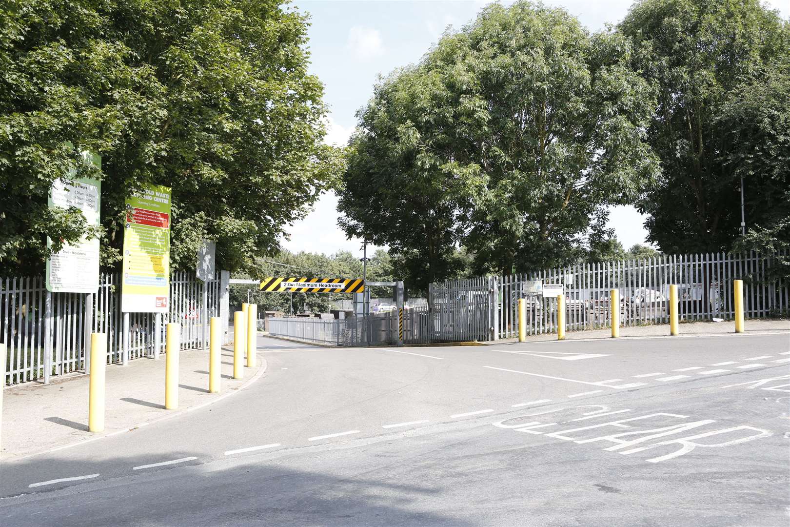 Tips such as Tovil Household Waste Recycling Centre could operate a booking system. Picture: Matthew Walker
