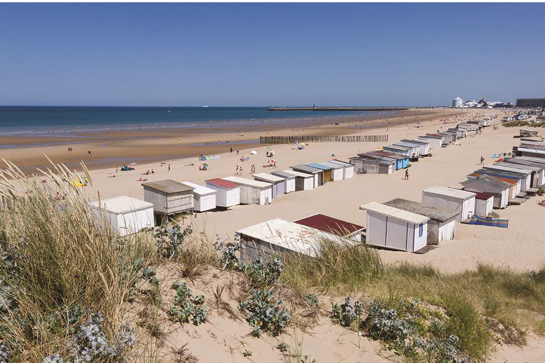 The main beach at Calais