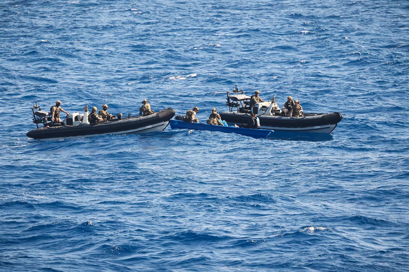 The ship is still patrolling Caribbean waters (LPhot Matt Bradley/Royal Navy/Crown Copyright 2024/PA)