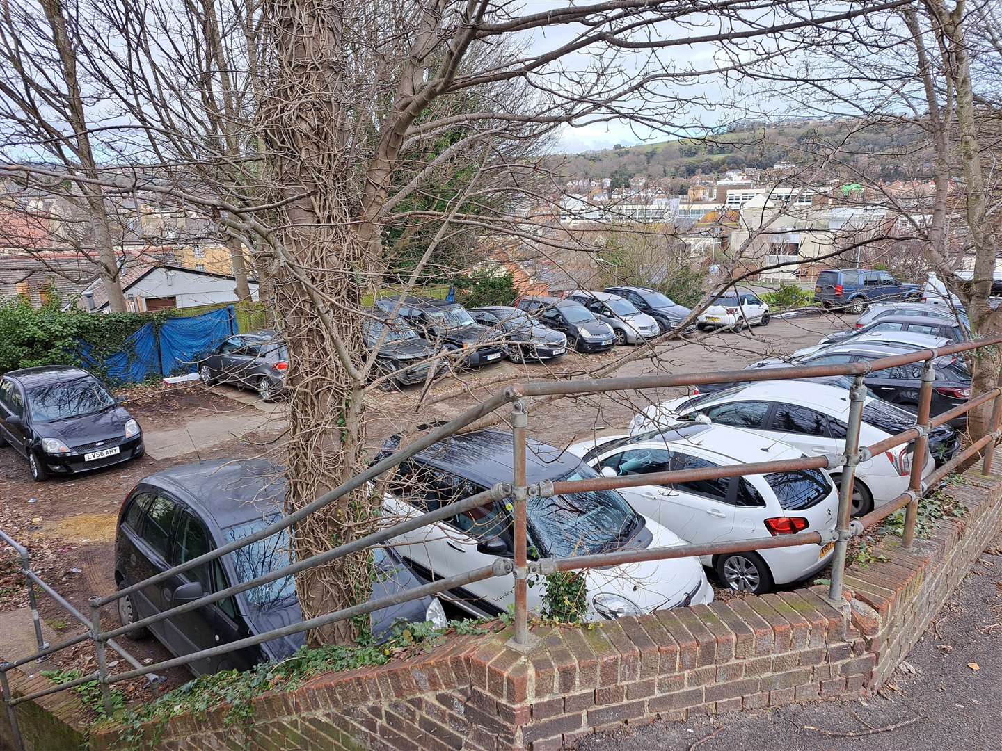 The site in Military Road, Dover, is currently a car park