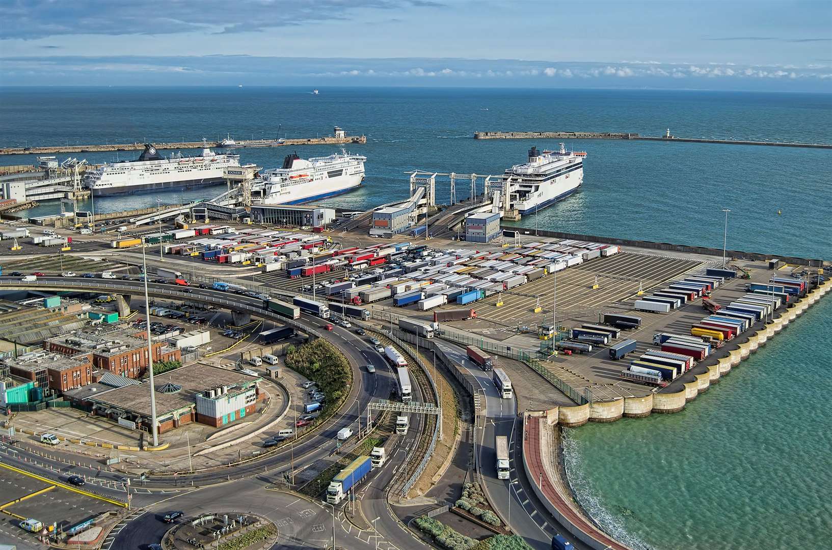 Port of Dover is reporting long delays at border control. Picture: Stock image