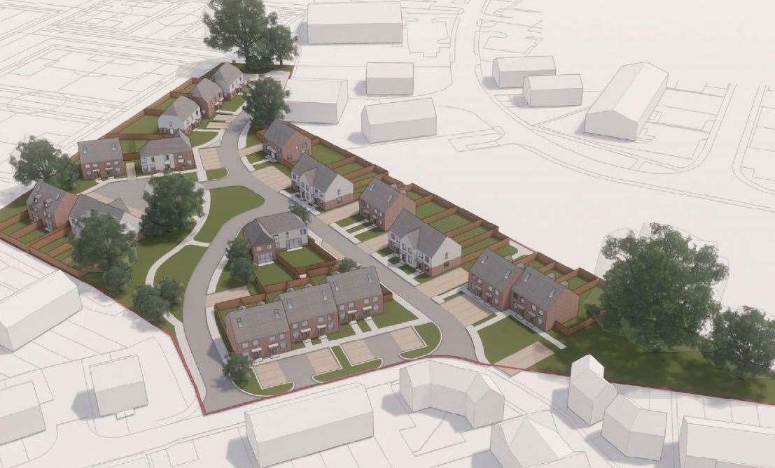 30 homes are also planned for the land