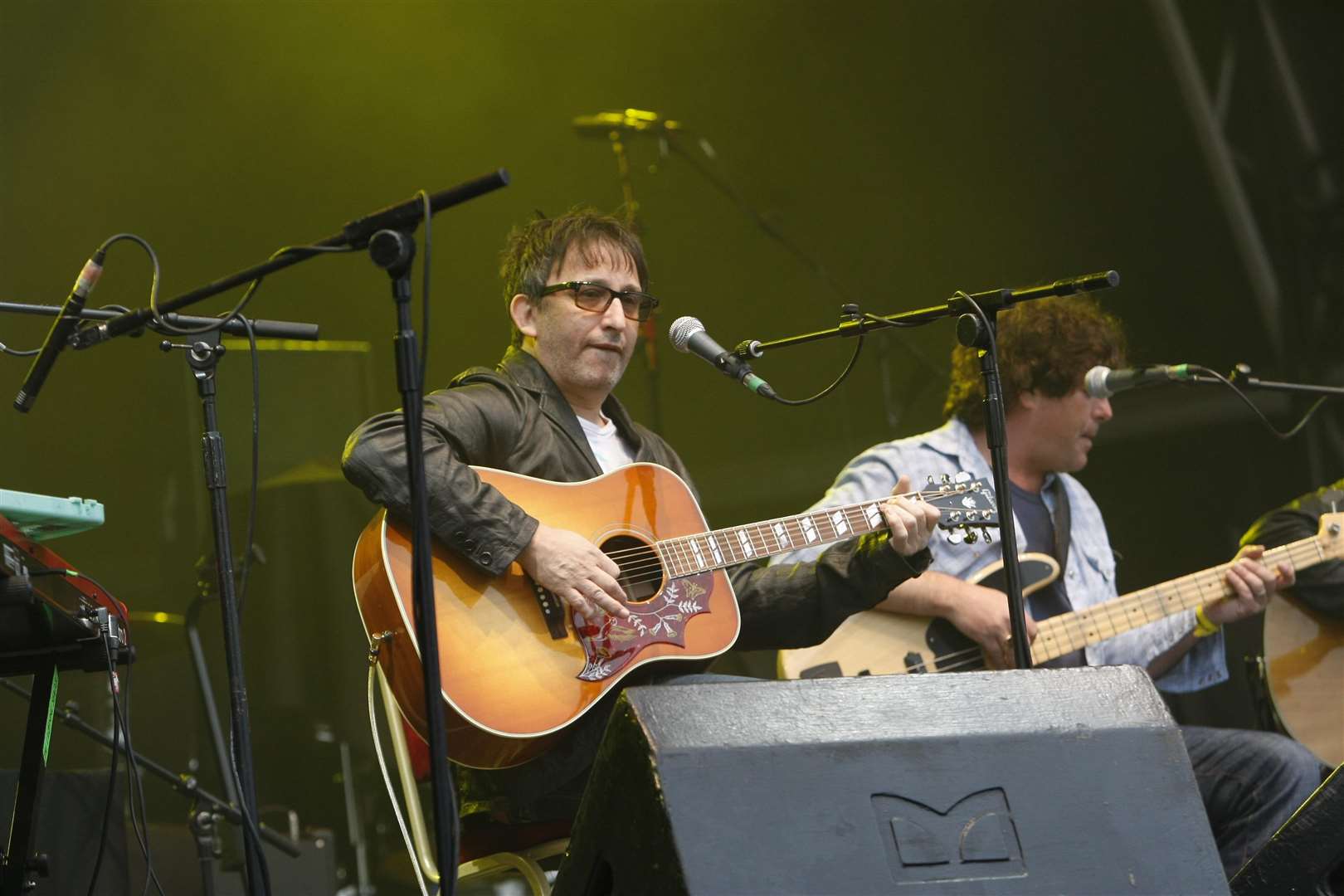 Ian Broudie from the Lightning Seeds at Rochester Castle. Picture: Peter Still (7626275)