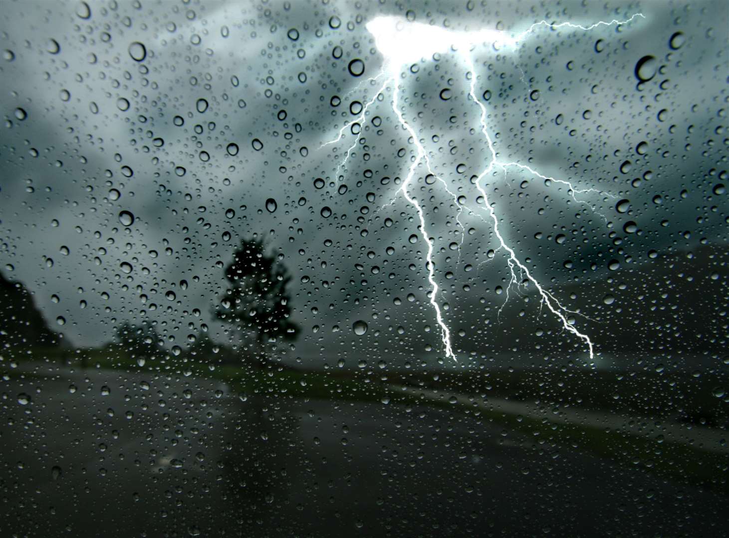 Thunderstorms are on their way in some parts of the county.