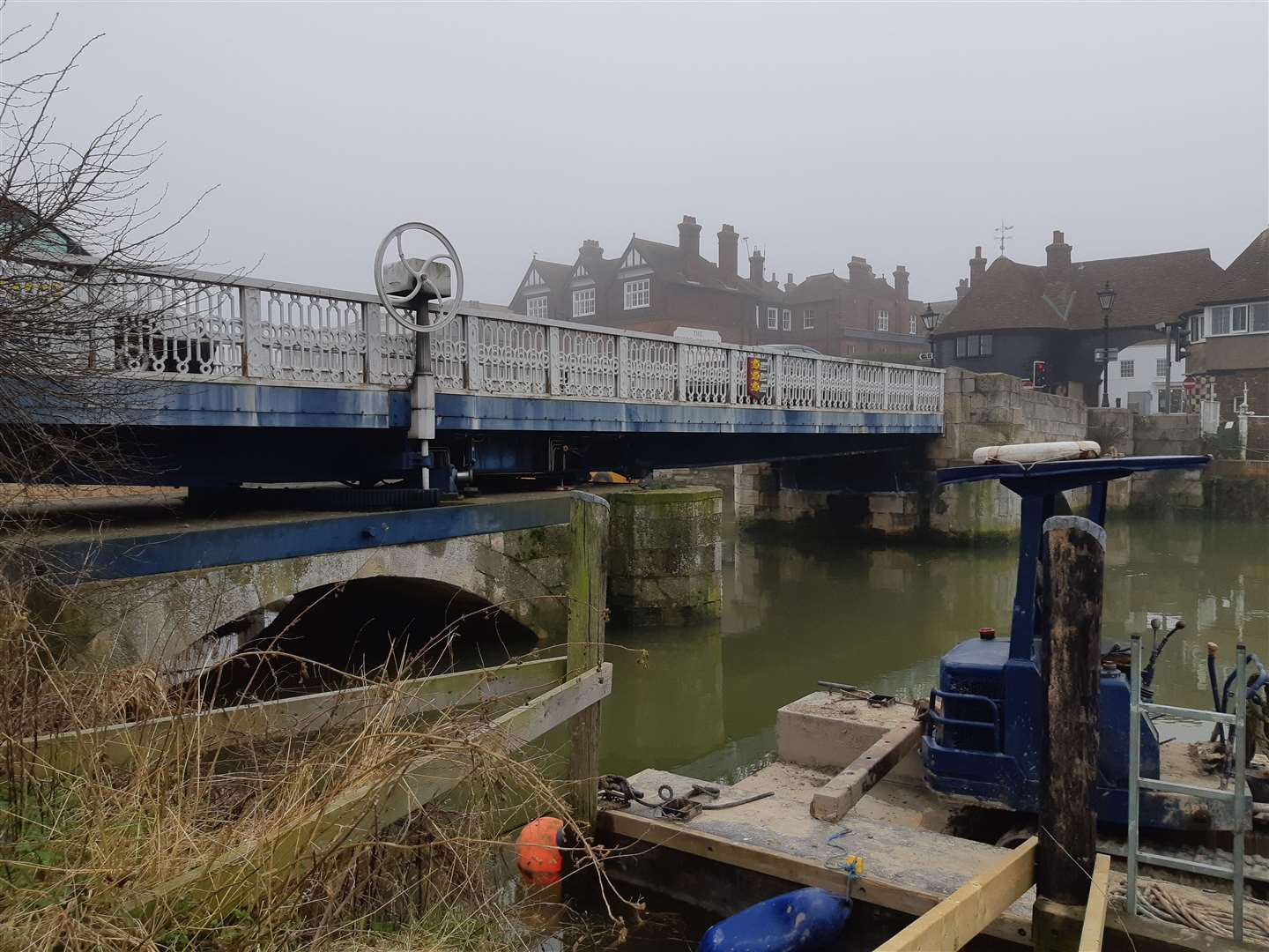 The Quay and Toll Bridge in Sandwich