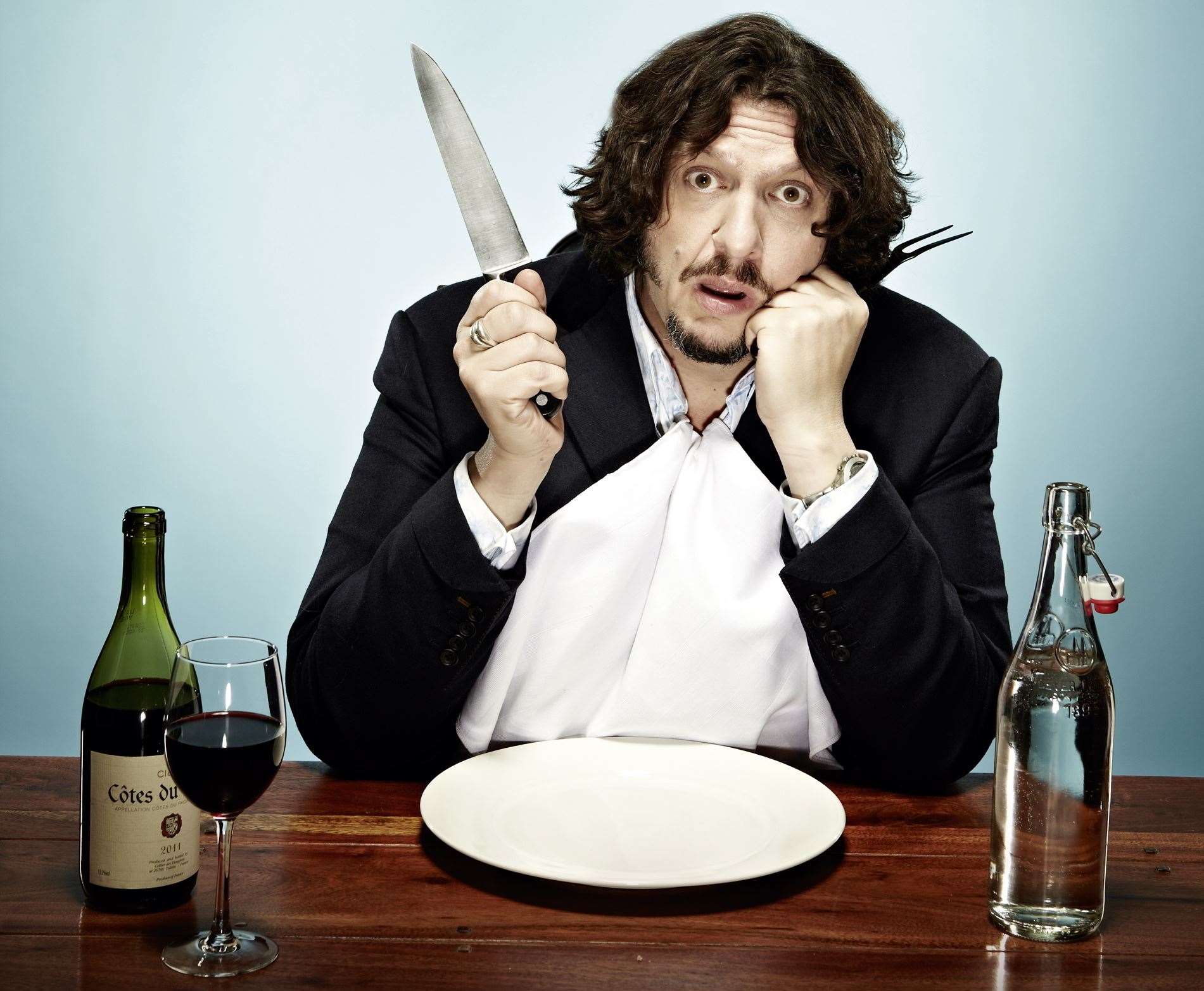 Famous restaurant critic Jay Rayner, who I am not Picture: Freddie Middleton