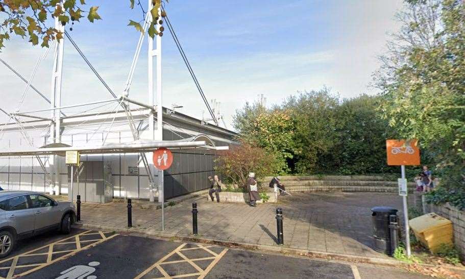 A man has been arrested following a report of a sexual assault in Canterbury after a teenage girl was 'touched inappropriately' in a walkway connecting Northgate with the Sainsbury’s car park on Kingsmead Road. Picture: Google