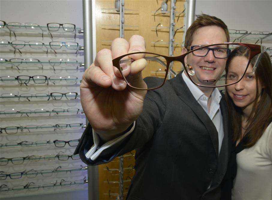 In the frame: Kent opticians receives UK prize