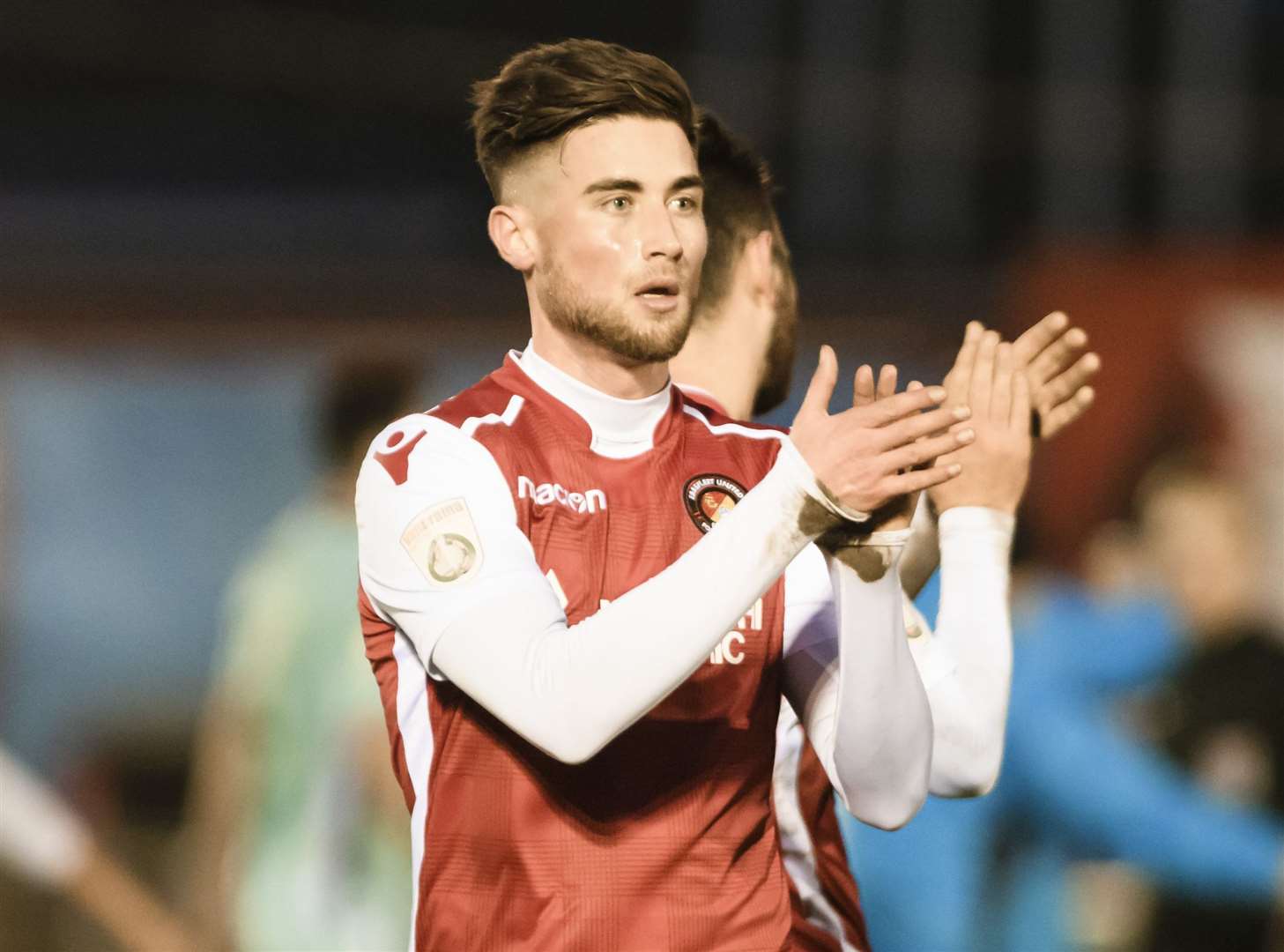 Sean Shields is Ebbsfleet's longest-serving player Picture: Andy Payton