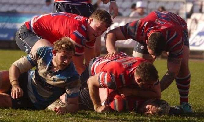 Tonbridge Juddians gave Darlington Mowden Park a run for their money