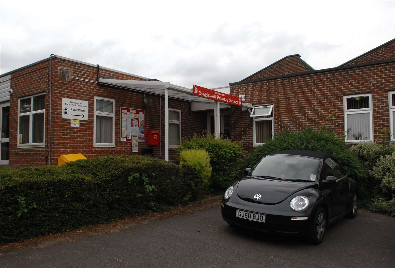 Singlewell Primary in Gravesend - the collapse of a ceiling would spark shockwaves across the country