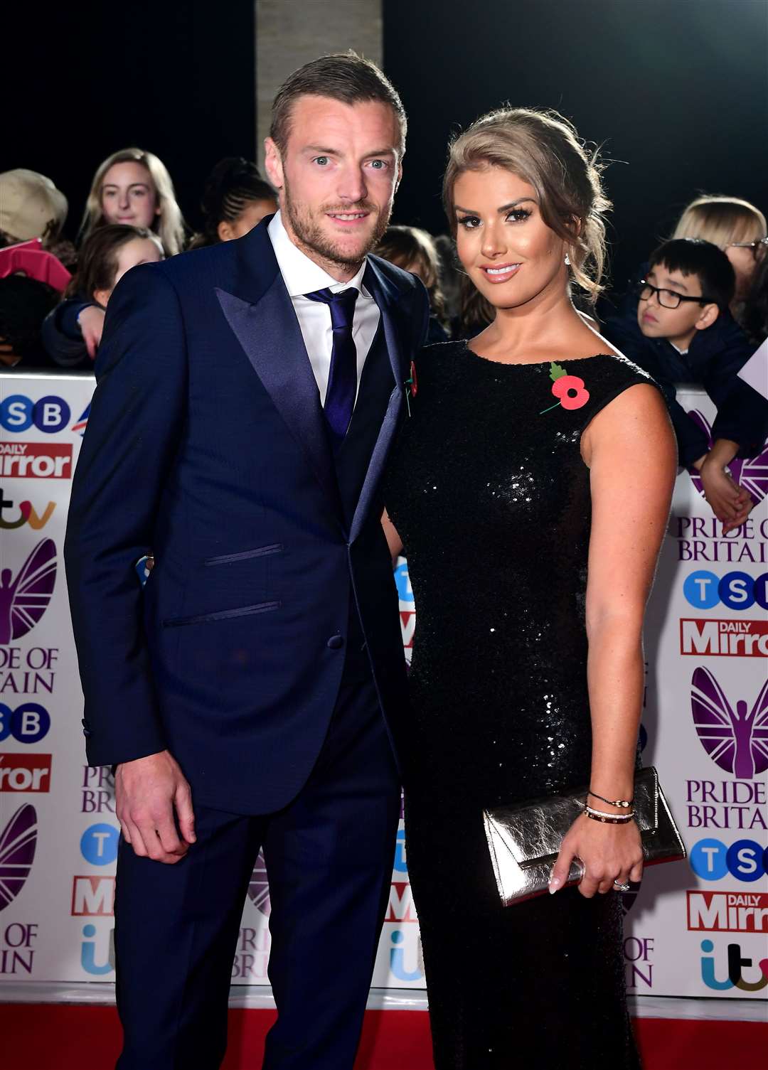 Jamie and Rebekah Vardy (Ian West/PA)