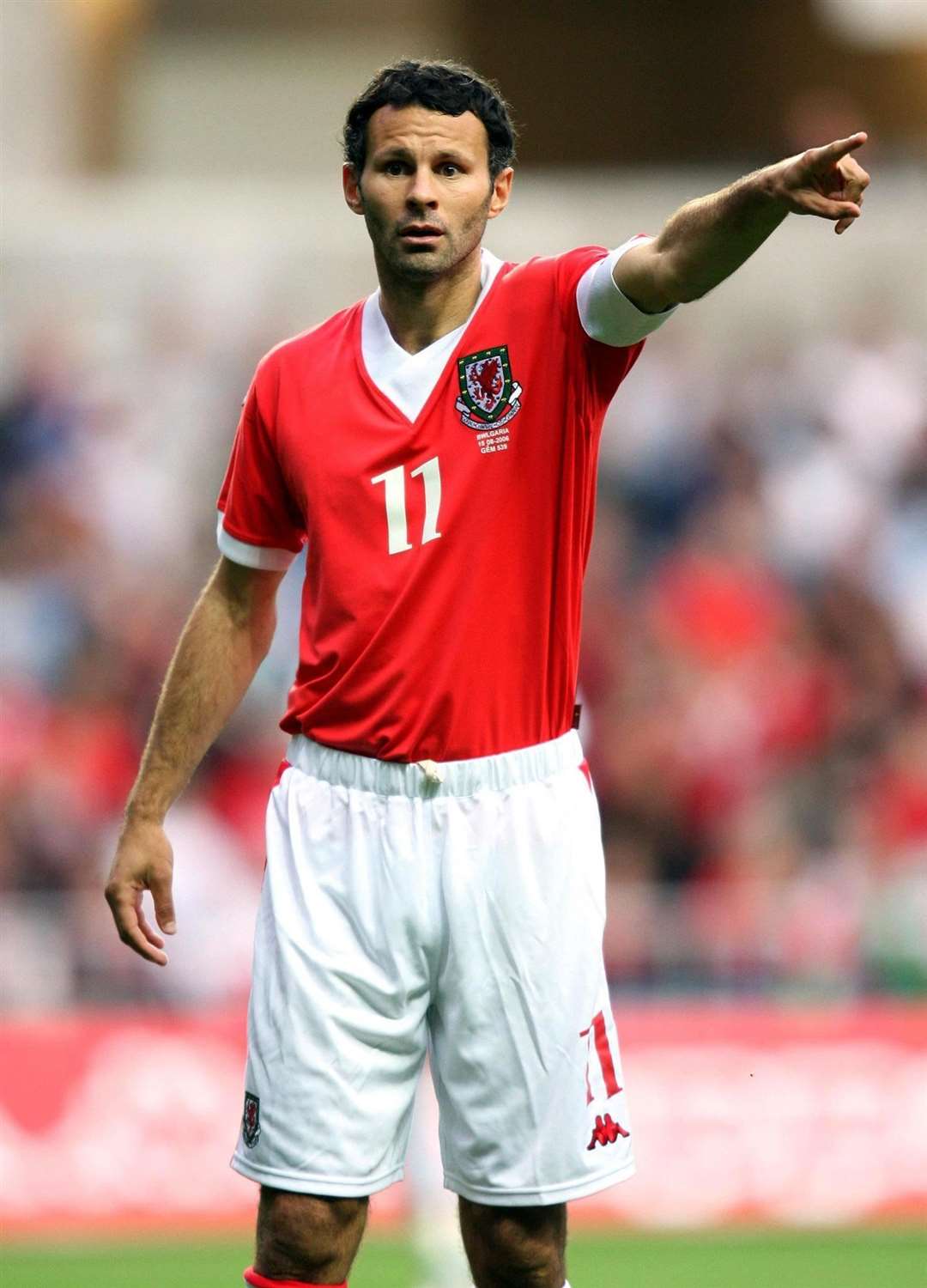 Ryan Giggs during a friendly international against Bulgaria at the Liberty Stadium, Swansea (David Davies/PA)