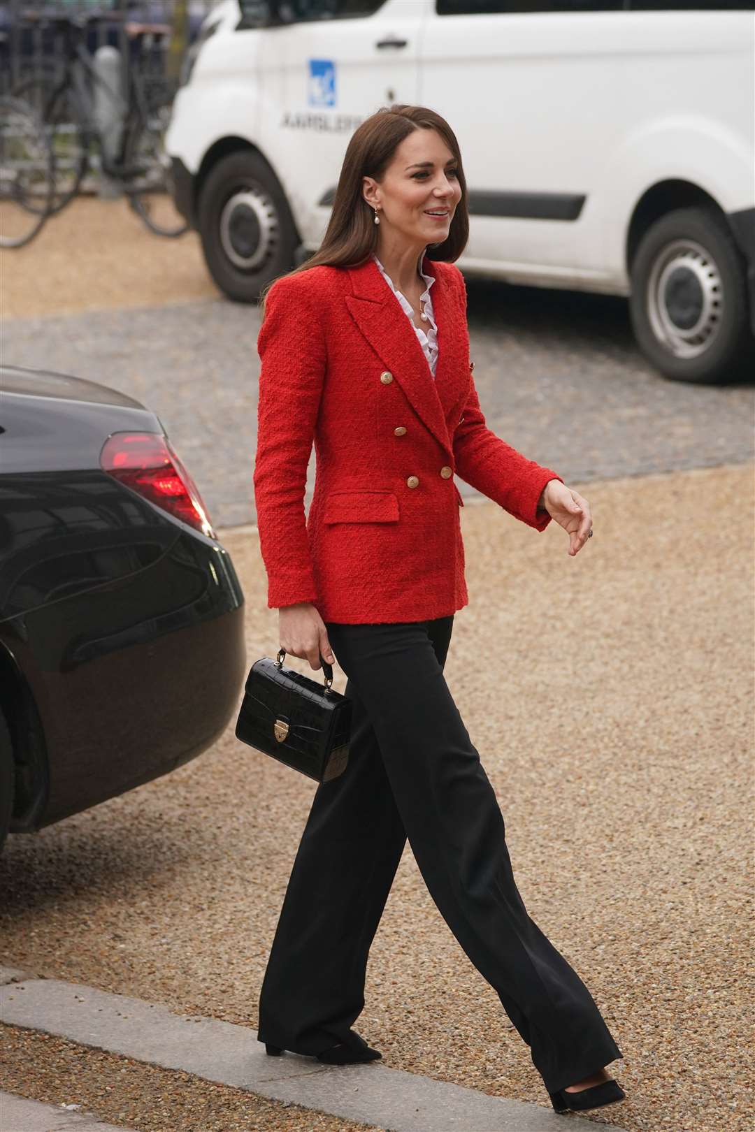 The Duchess of Cambridge begins her two-day visit to Denmark (Owen Humphreys/PA)