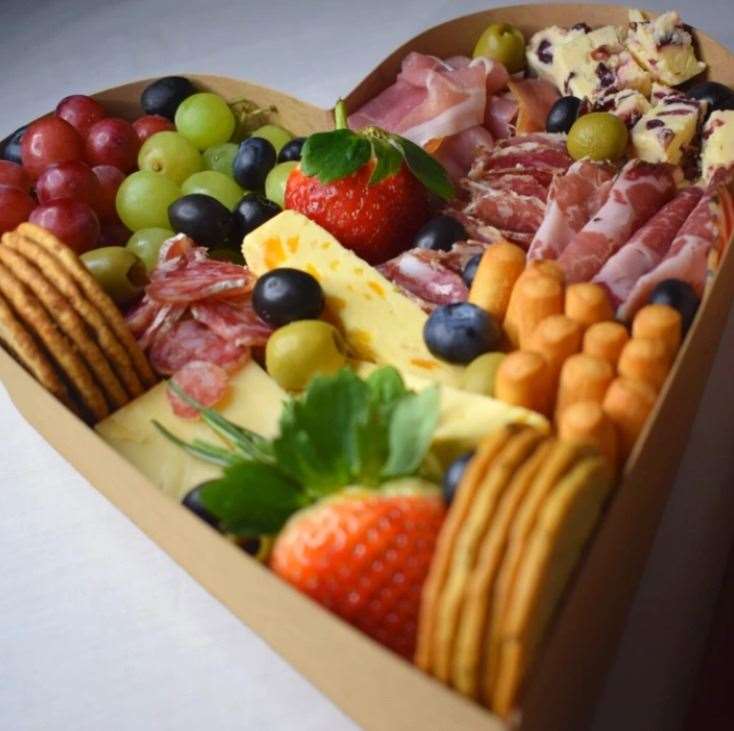 Kent Charcuterie's Valentine's Savoury Box