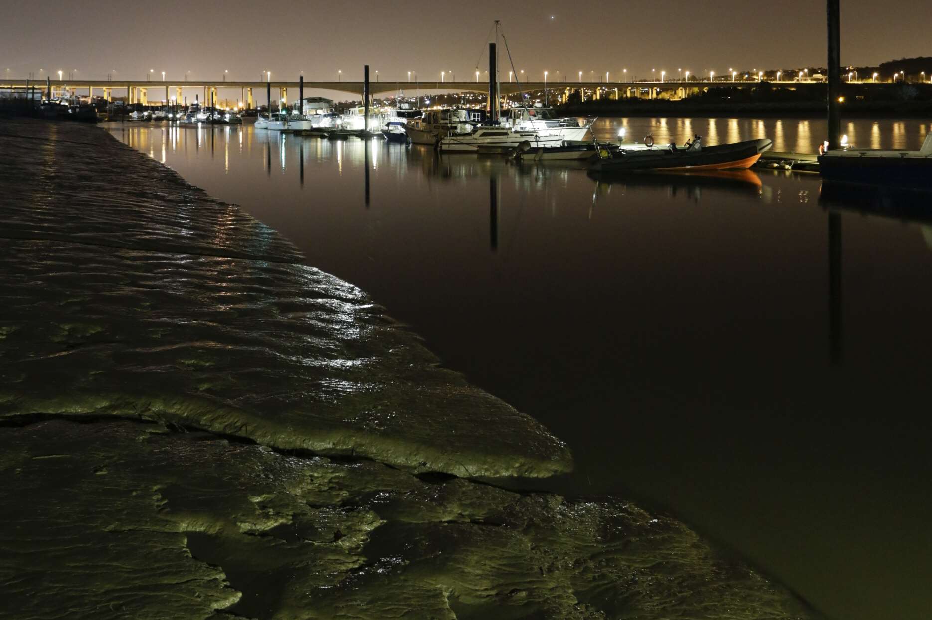 The River Medway at Cuxton.