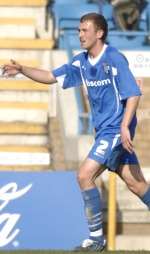 Sam Long played for Gillingham reserves last week against Aldershot