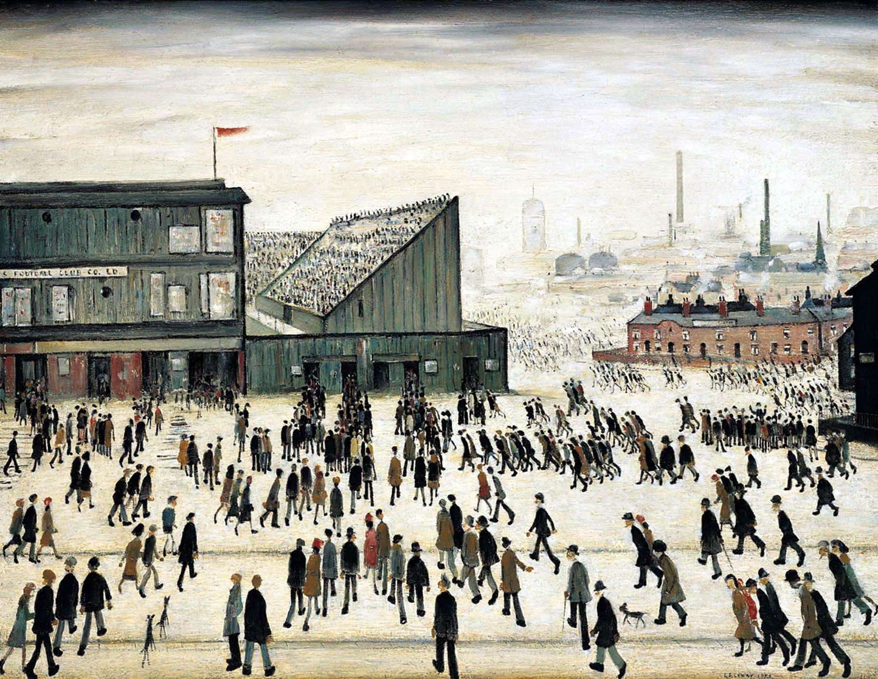 LS Lowry’s Going To The Match (PA)